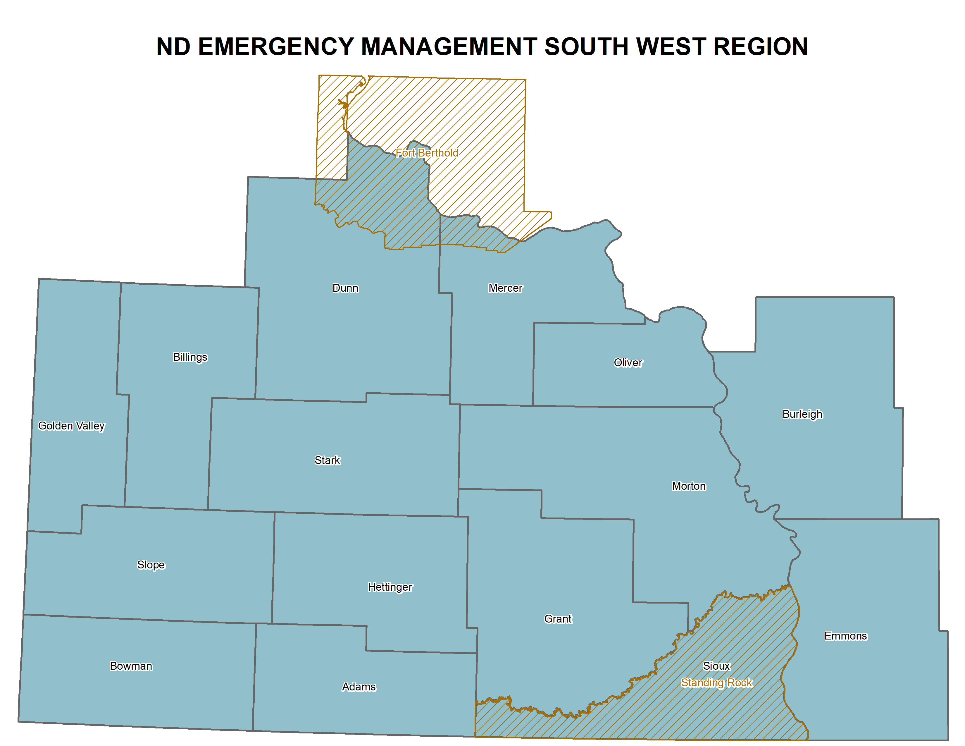 Southwest ND Region